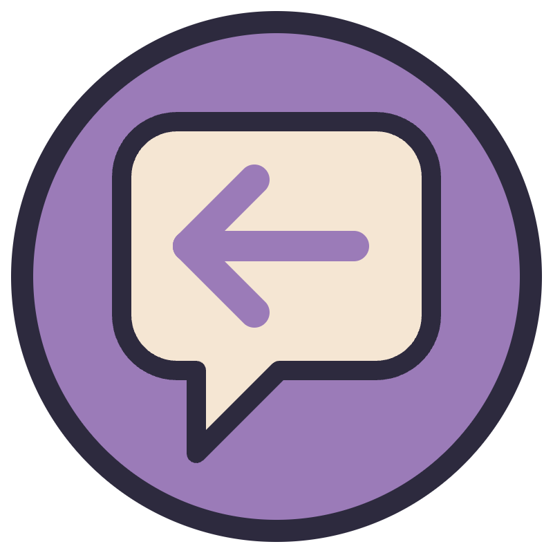 Backreply logo