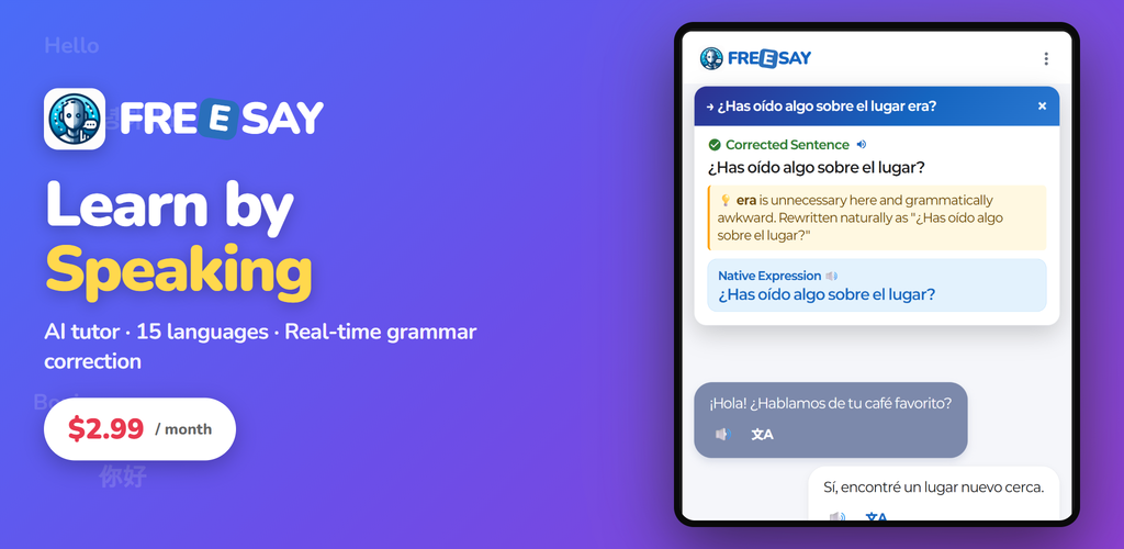 FreeSay logo