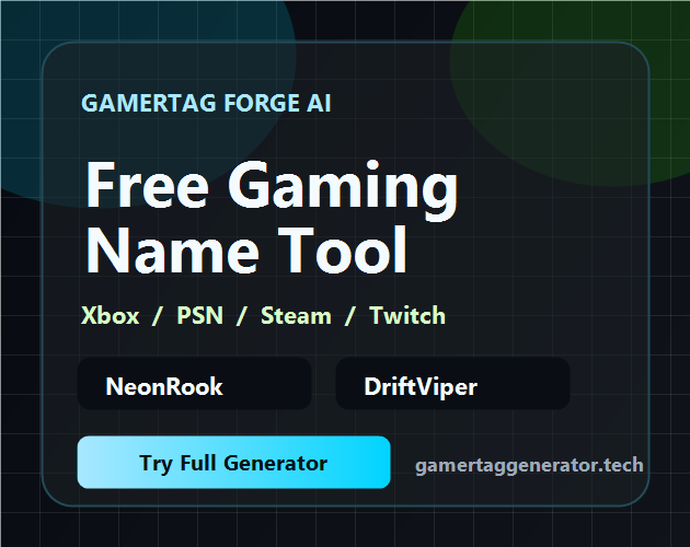 AI Gamertag Generator logo