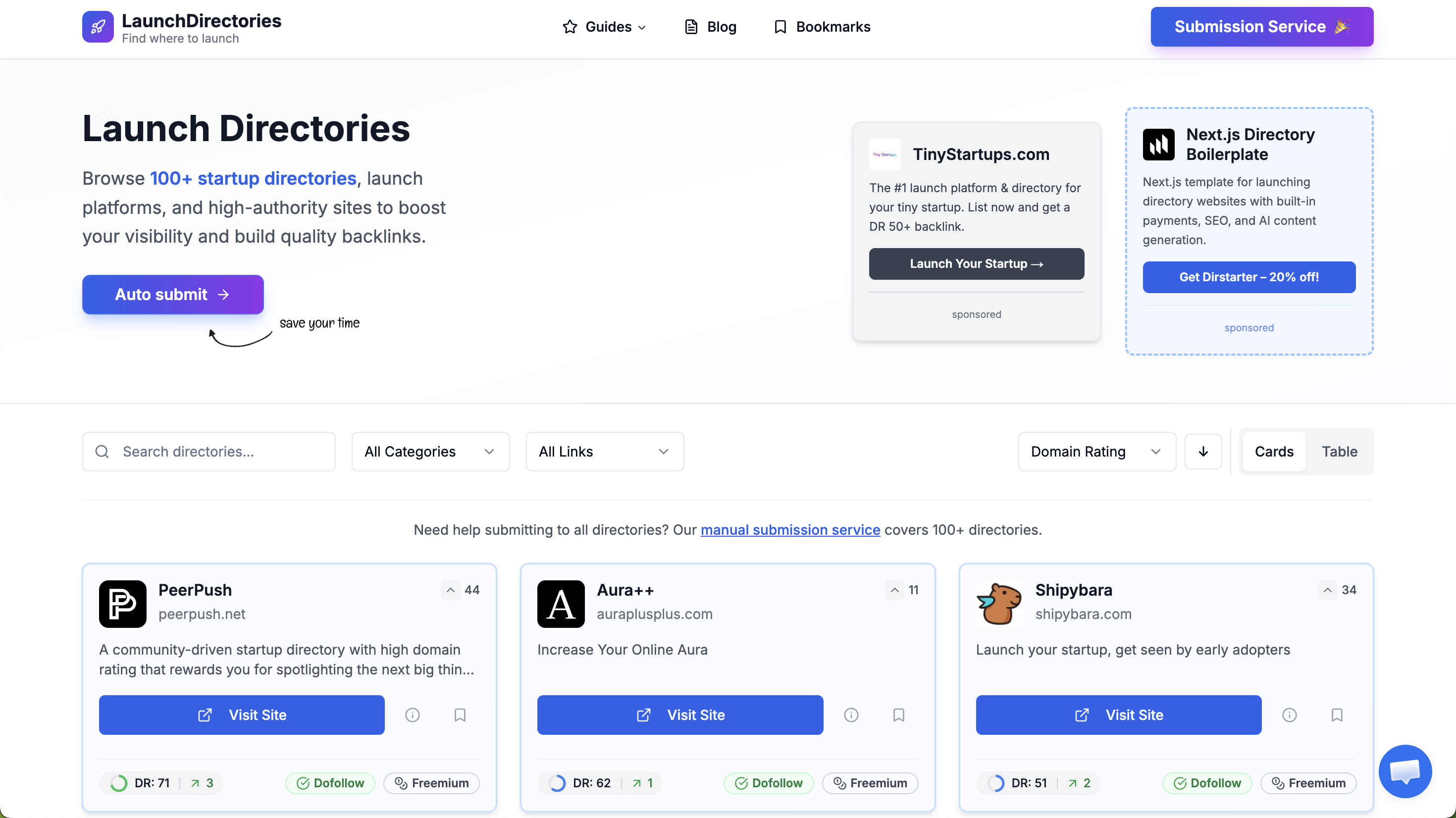 LaunchDirectories - Product Image
