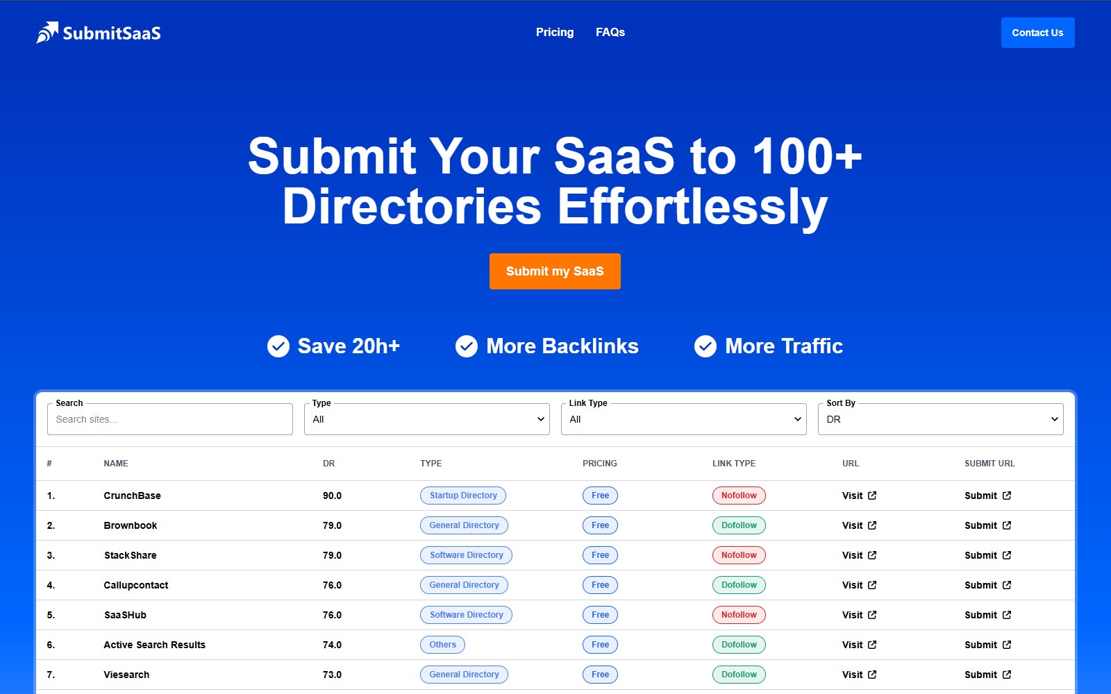 SubmitSaaS - Product Image