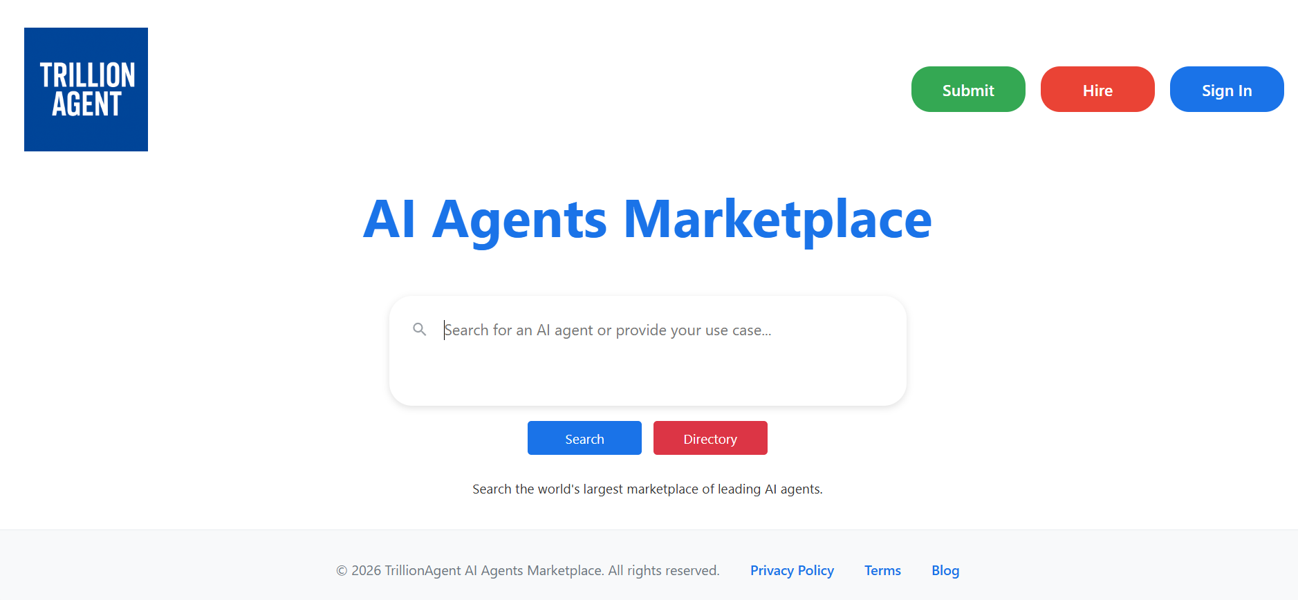 AI Agents Marketplace - Product Image