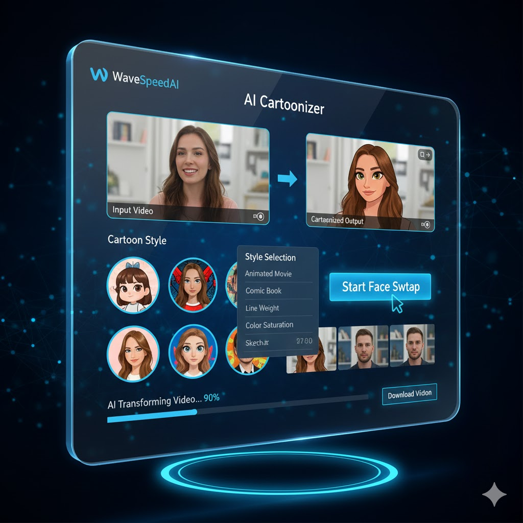 AI Cartoonizer - WaveSpeed AI - Product Image