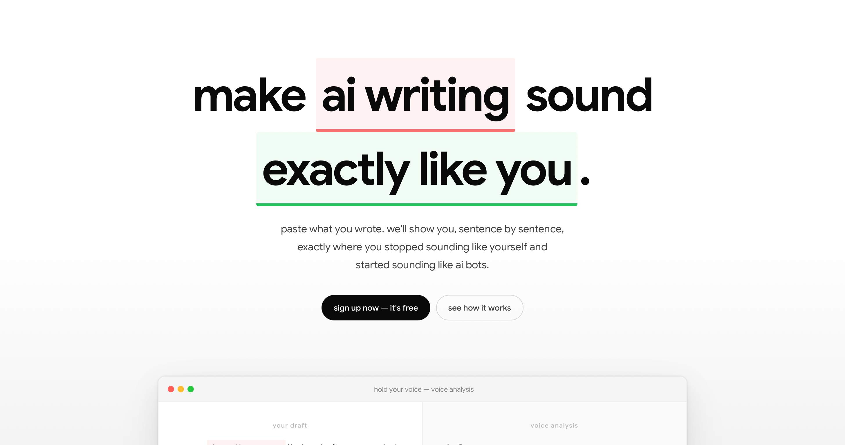 Hold Your Voice - Product Image