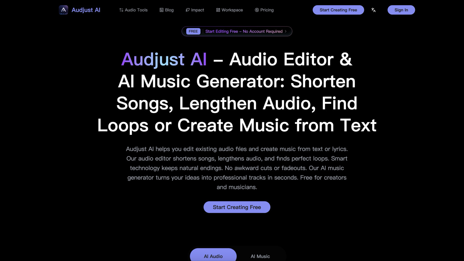 Audjust AI - Product Image