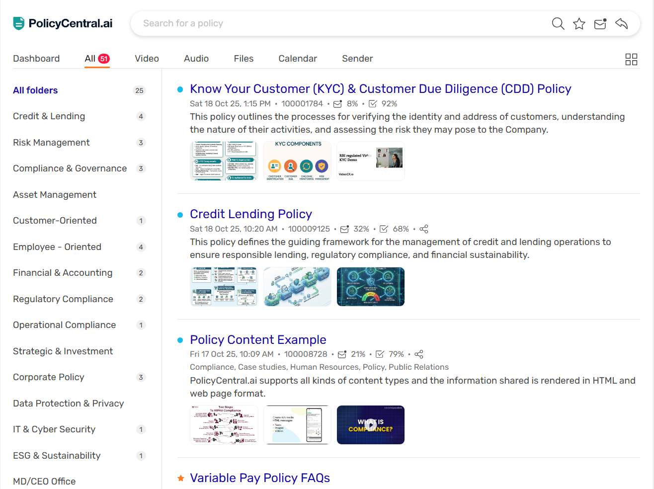 PolicyCentral.ai - Product Image