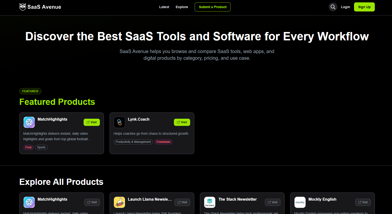 SaaS Avenue - Product Image
