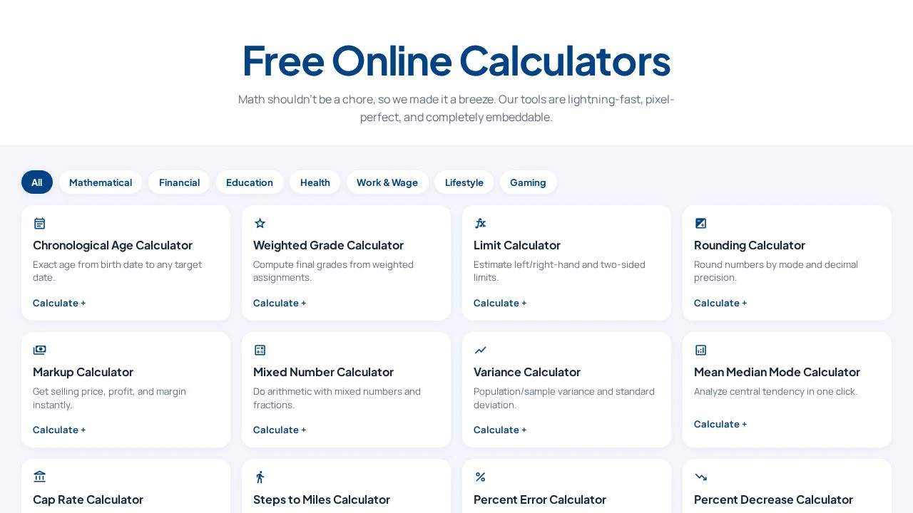 EasyCalc - Product Image