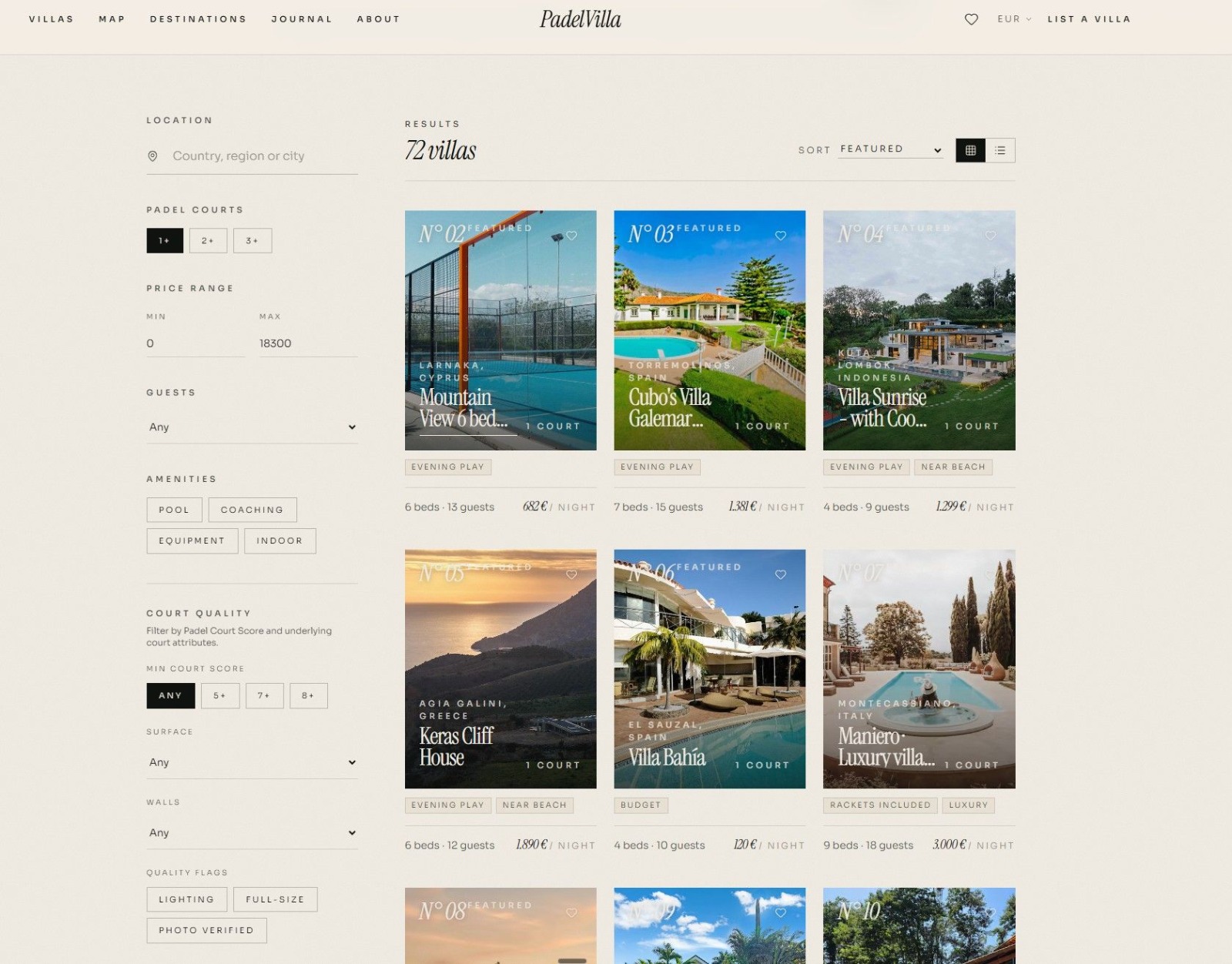 Padel Villa - Product Image